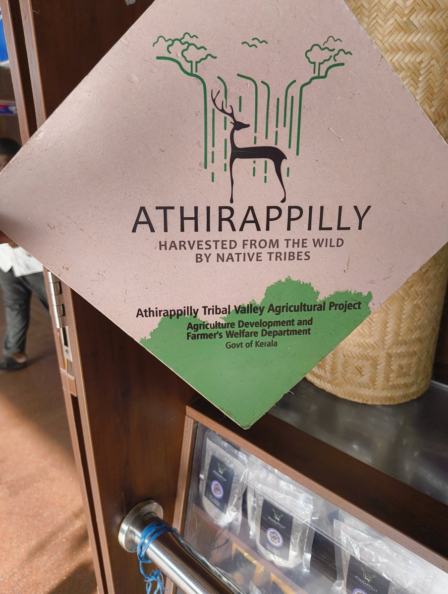 itsnaik2000's tweet photo. Discovered Athirapally Tribal Valley Project products under #onestationoneproduct scheme of @narendramodi in Thrissur Railway Station. Manned by very knowledgeable and enterprising staff, was quite impressed with array of well packaged forest produce.https://t.co/QbOaidgvW0 https://t.co/Fr1ph1TFUl