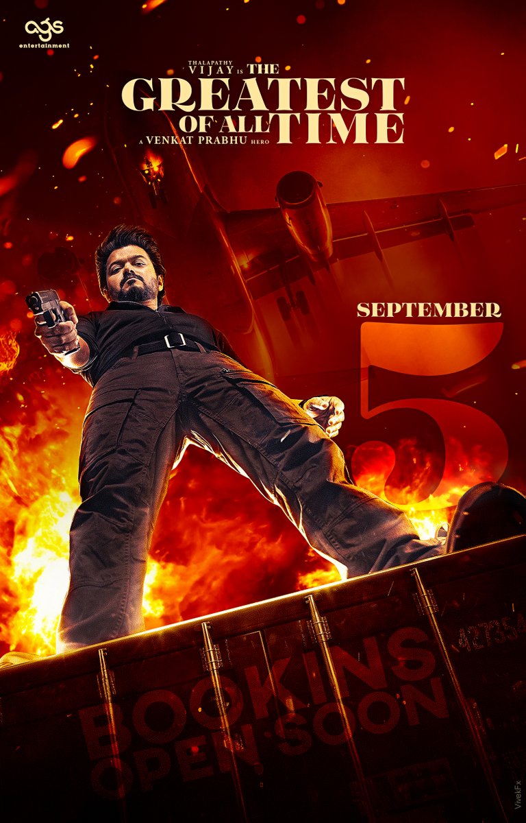 vivekfx's tweet photo. #GOATTheMovie
#GoatPoster
#Fanmade #ThalapathyVijay
@actorvijay
@vp_offl @archanakalpathi https://t.co/IHJauqFjvF