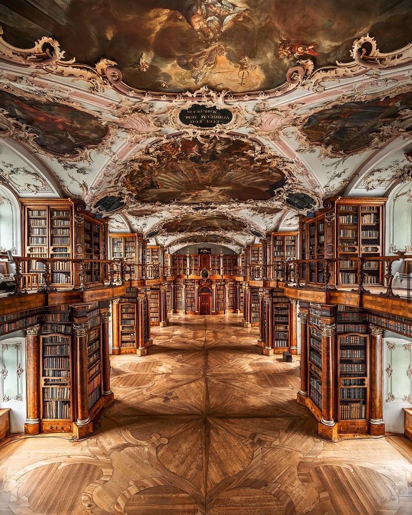 archi_tradition's tweet photo. Abbey Library of Saint Gall, Switzerland🇨🇭 https://t.co/y7QuVXmxQc