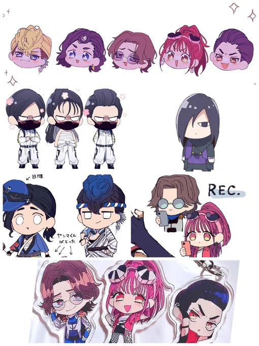 #みんなの描いたミニキャラが見たい

かわい〜タグ便乗!ニチアサ縛りで…☝️ 