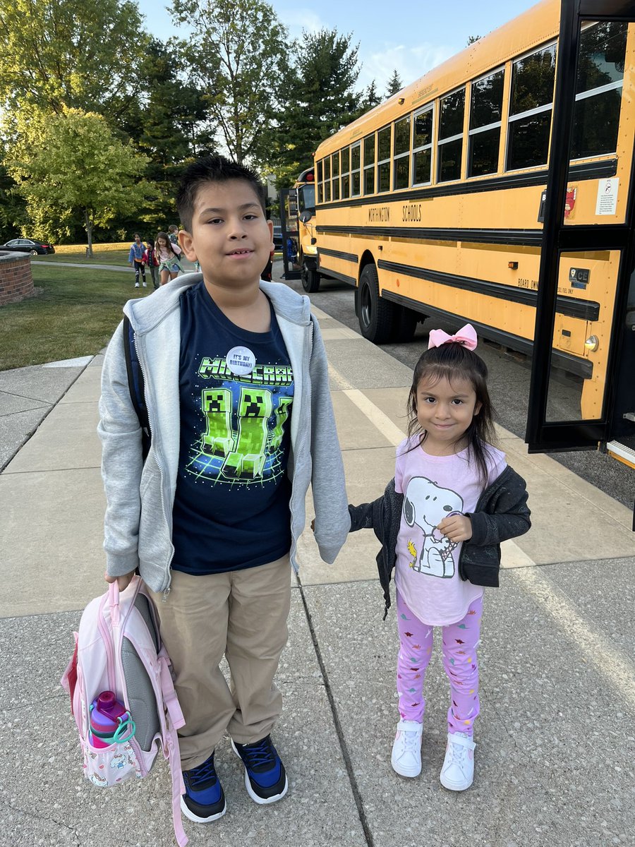 This amazing big brother is celebrating his birthday! Happy Fri-YAY to K!! <a href="/WoParkSharks/">Worthington Park Elementary School</a> #itsworthit