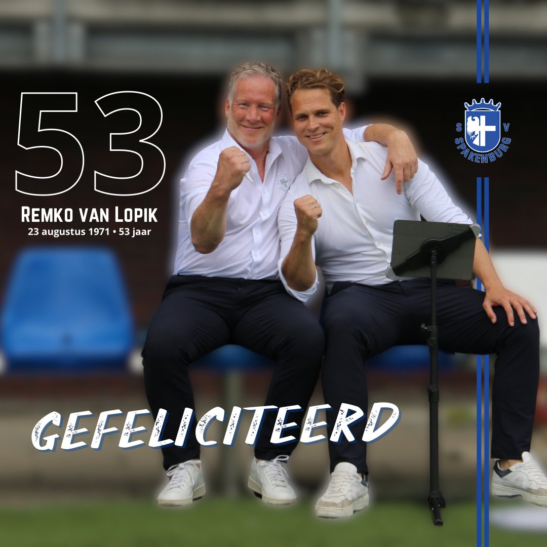 SV_Spakenburg's tweet photo. VERJAARDAG | Vandaag is er ook een jarige in onze Blauwe staf! 

Remko, van harte gefeliciteerd namens de gehele club! 

🎉🥳💙

#happybirthday #verjaardag #blauwen #spakenburg #birthdayboy https://t.co/xJBbxiGuge