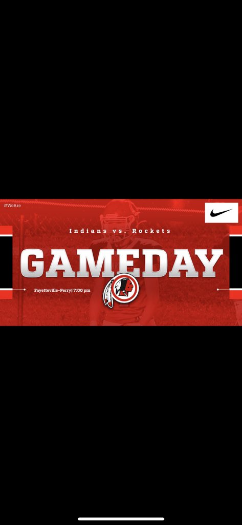 It’s Finally Game Day, the Indians travel to Fayetteville-Perry tonight at 7PM!