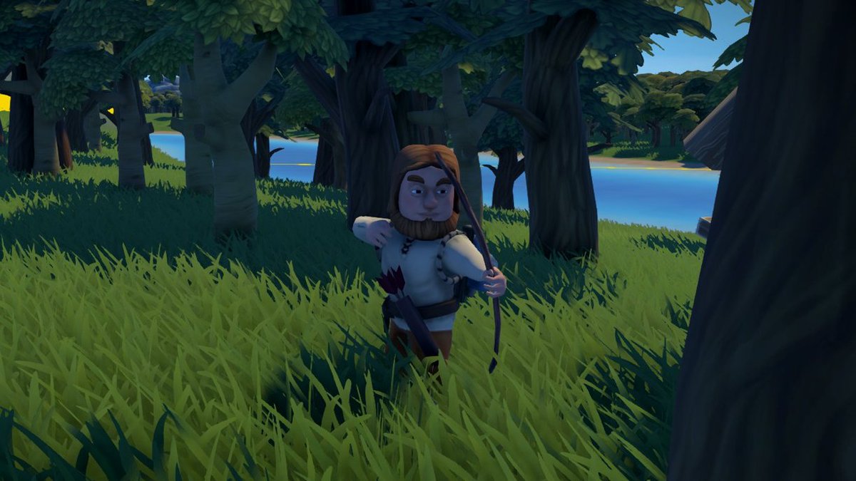 One of our very own Discord moderators (Ozymandias) sharing his Castle created from vanilla parts.

His eagle-eye also noted the eagle-eyes of the hunter as he concentrates on his prey 👀🏹

#Foundation #citybuilder #indiegame #screenshotsaturday