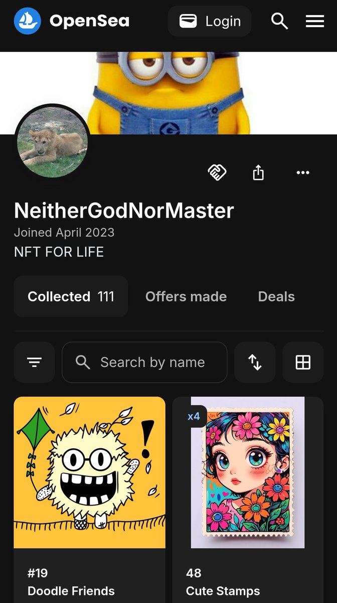 davidalexp7's tweet photo. WoOoW 4th SoooOooold ๐๐ฅณ๐
Thank you So Much ๐๐ฅฐ
#NeitherGodNorMaster Via OpenSea
You get a ticket to win ๐ฅ 50 MatiC ๐ฅ
Your Exclu. Gifts are on the way ๐๐จ
FolloW this Collector Account ๐ซ https://t.co/39puAFyFof
