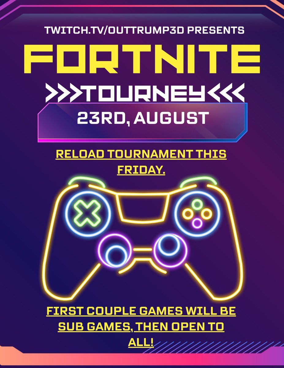 OutTrump3d's tweet photo. TODAY IS THE DAY!!! 

COME HANG OUT!!! 

LIVE NOW FOR THE 16 HOUR FEATURE INTO STREAMATHON!!! 

THANK YOU FOR BLESSING US @Twitch !💜

HARD WORK PAYS OFF🙌 https://t.co/xyKPUsp4mz