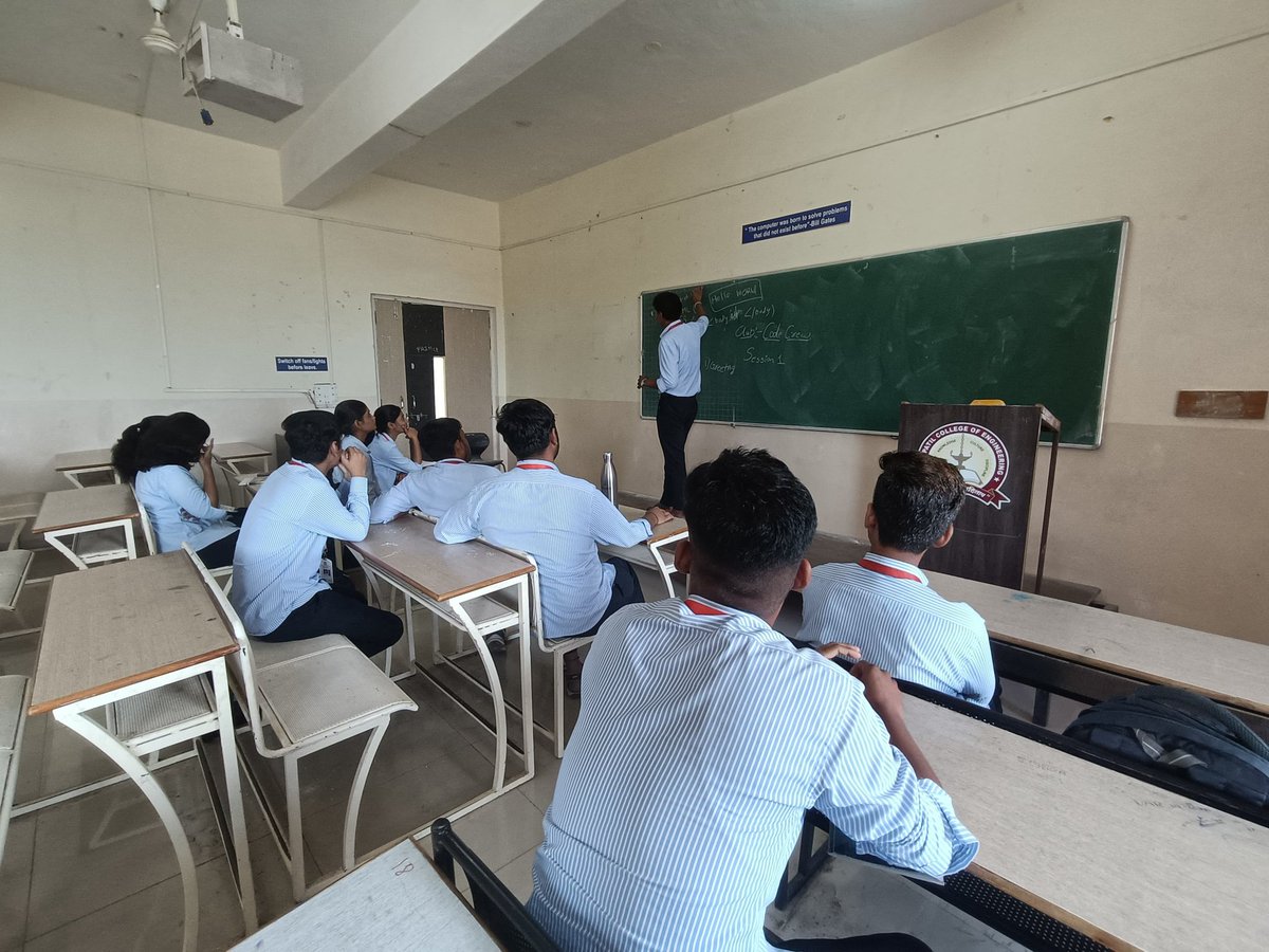 CodeCrew6's tweet image. Thanks everyone for your participation and having a fruitful discussion. 🙏
@Anuj_Dhanke   @Debeyendu179737 @AssaulterX001
