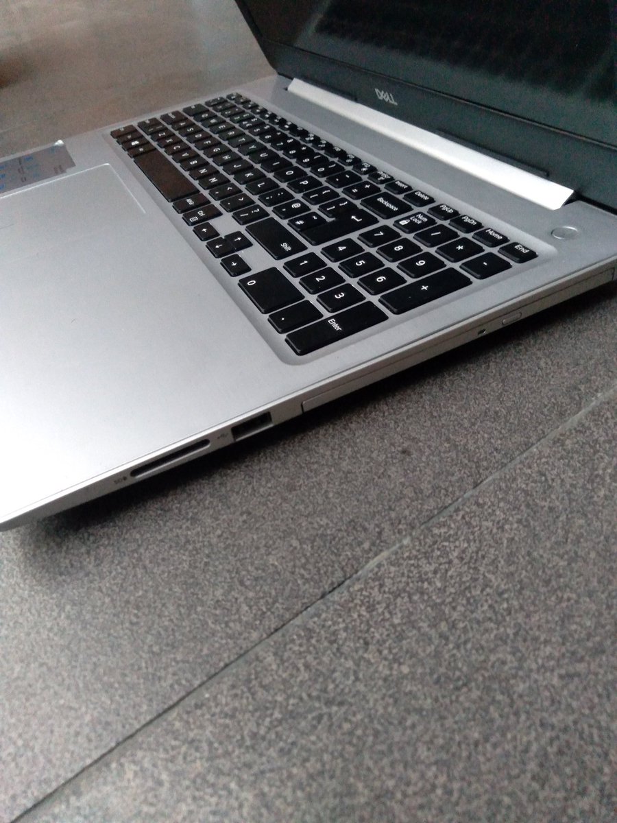 ▪︎ PRODUCT: Dell Inspiron 5570
▪︎ PROCESSOR: Intel(R) Core(TM) i5-8250U CPU @ 1.60GHz (8 CPUs), ~ 1.8GHz
▪︎ MEMORY: 8GB DDR4
▪︎ STORAGE: 1000GB HDD
▪︎ DISPLAY: 15.6" Inter (R) HD graphics (1920 × 1080)
▪︎ OPERATING SYSTEM: Windows 11 pro

N300,000.00