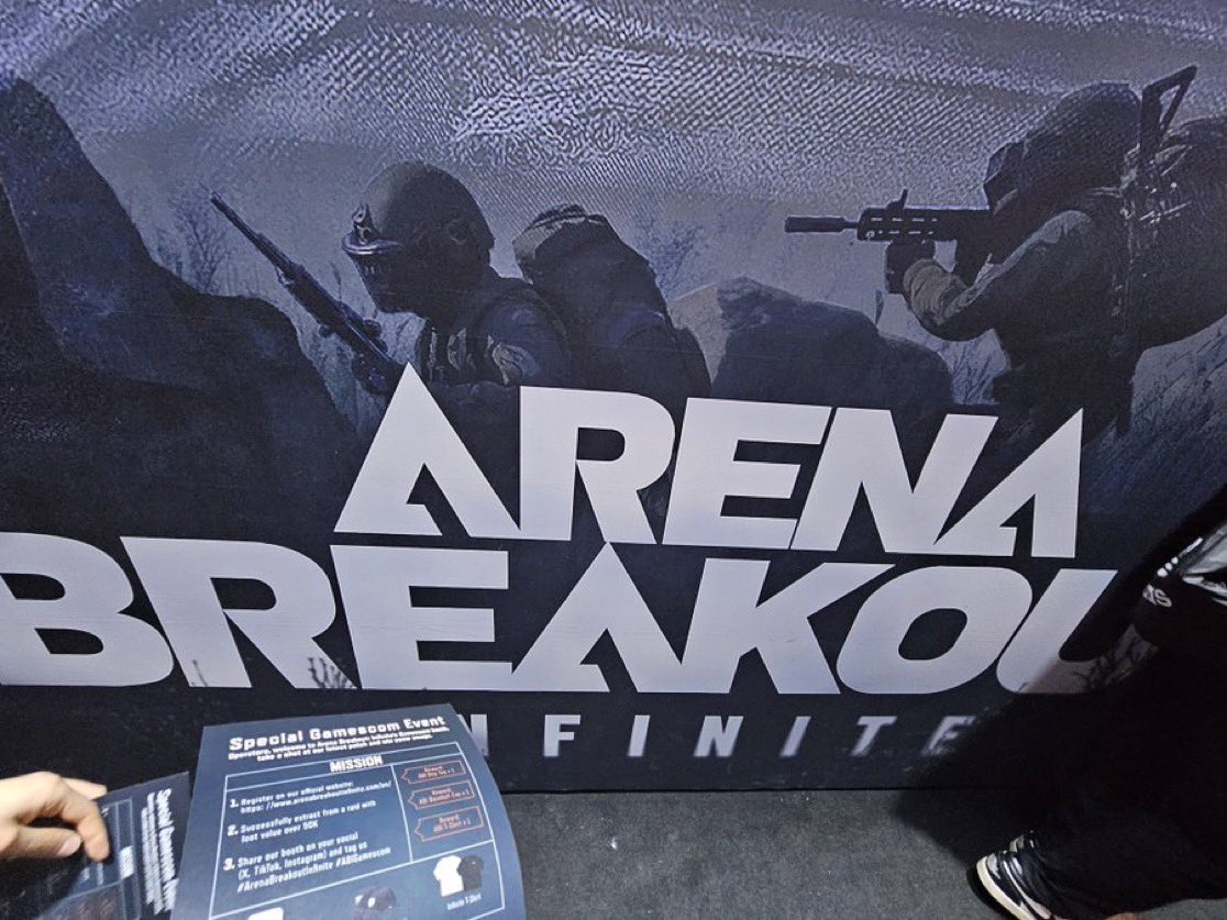 F4TAL_KAYZER's tweet photo. Im so happy !!! @ArenaBreakoutPC 

#ArenaBreakoutInfinite  #ABIGamescom https://t.co/Mqgez5DU8N