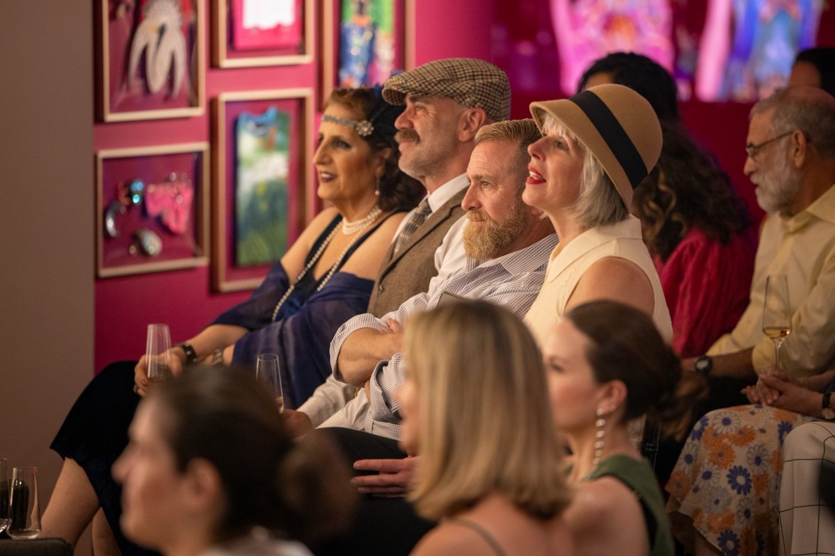 SCADFASH's tweet image. Thank you to the tenacious team behind the Parodi Costume Collection for sharing their amazing archives of historic glitz and glamour with the SCAD FASH galleries. And to our members for bringing their sparkle to our exhibition openings. ✨