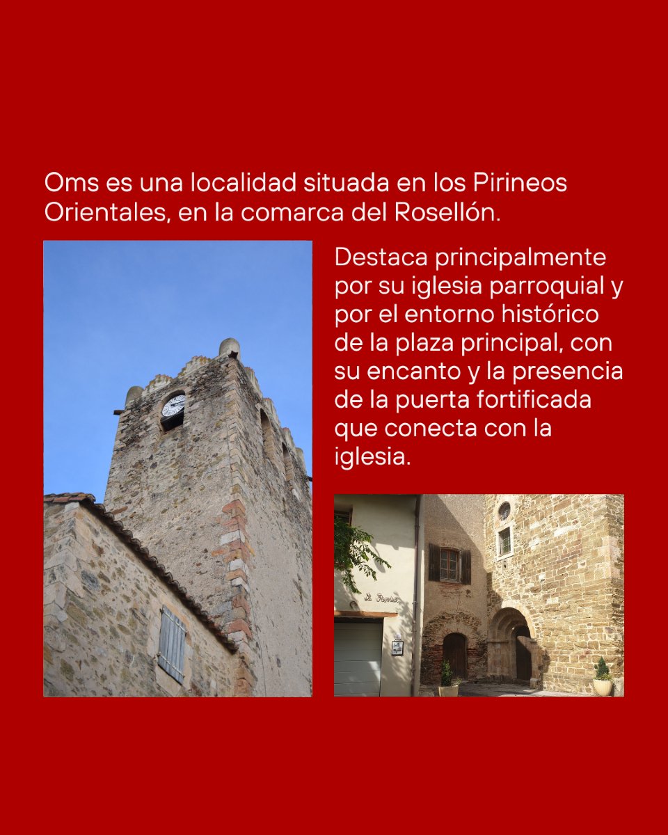🇪🇸
¡Seguimos explorando Roussillon! 🤩🚀 Esta vez nos adentramos en Oms, un pueblo lleno de historia y encanto en cada rincón.✨

🇫🇷
On continue à explorer le Roussillon ! 🤩🚀 Cette fois, nous entrons dans Oms, une ville pleine d'histoire et de charme à chaque coin de rue.✨