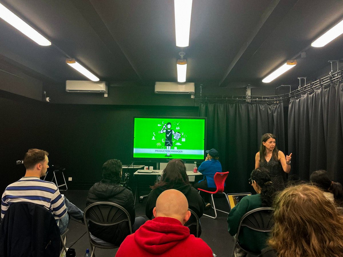 MAMAYouth's tweet photo. Week two of our scripted drama production training in Birmingham in collaboration with @KudosTV Knight! Next week, our trainees will be on set filming the short written by Steven Knight, which they produced. Keep up the hard work!
#ProductionTraining https://t.co/tudZrojHI8