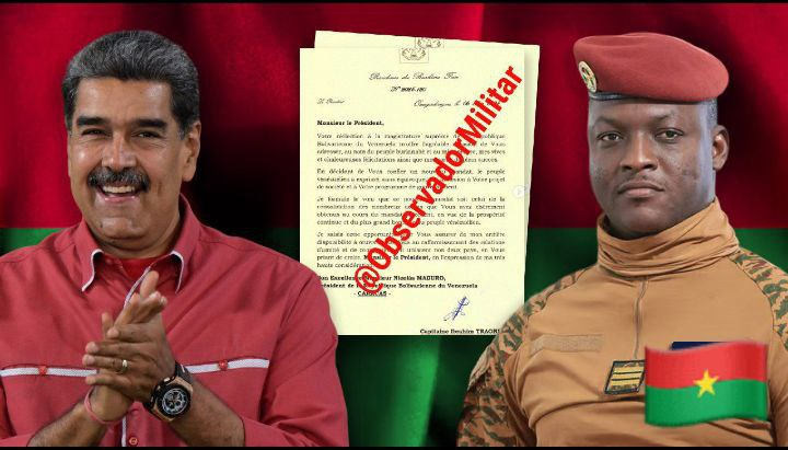 AecioEscalante's tweet photo. El jefe de estado más joven del mundo en Burkina Faso Ibrahim Traoré, felicita y reconoce triunfo electoral de Nicolás Maduro. https://t.co/o8jeabLZLY