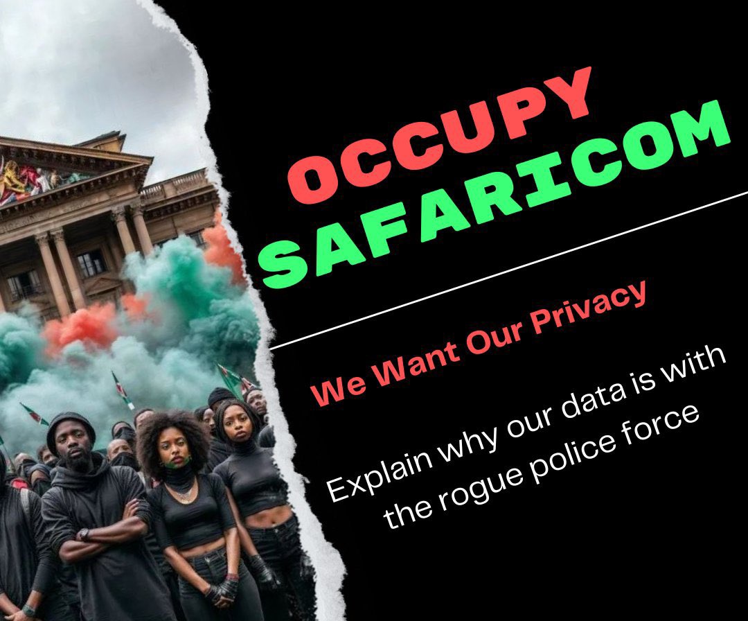 Occupy Safaricom..

 RUTO MUST GO 

#BoycottSafaricom
