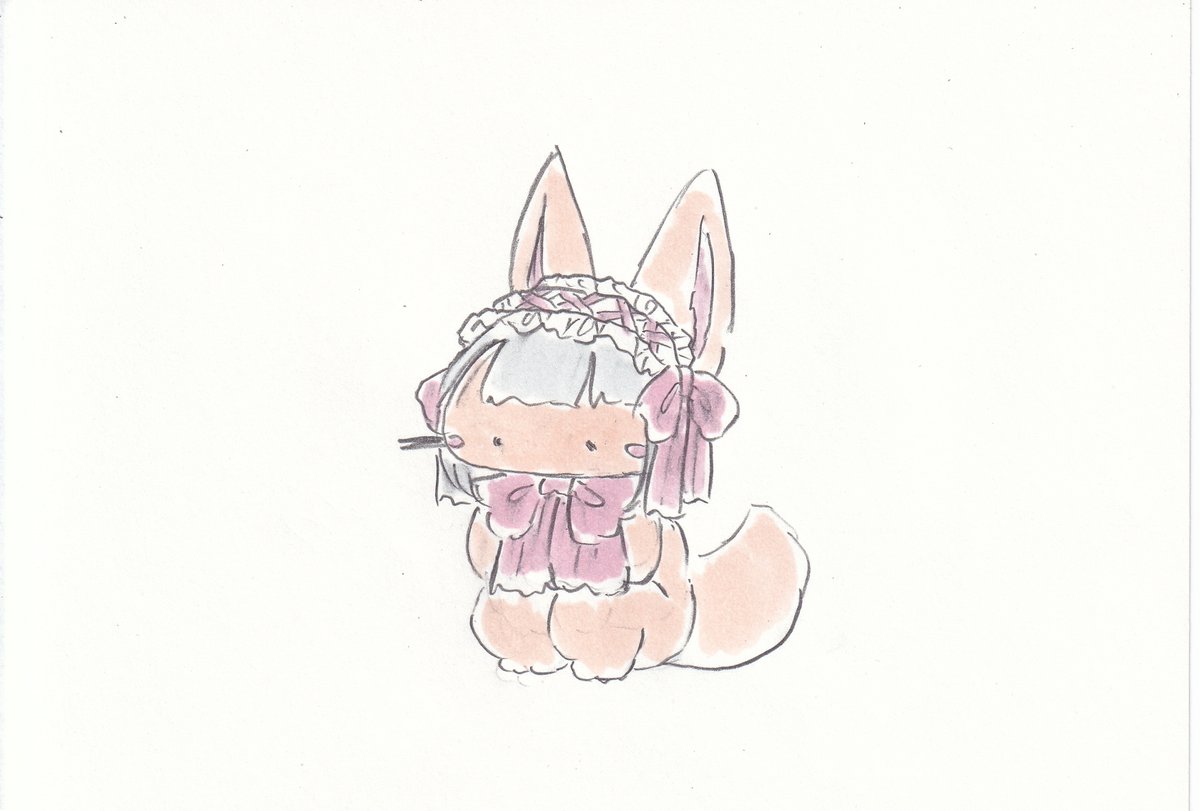 「ヘッドドレスんなちゃん。#イラスト #メイドインアビス 」|けだまのイラスト