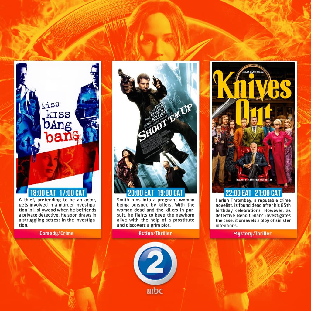 azamtvzw's tweet photo. Tonight on MBC we give you📽️ Thriller,Comedy,Action Movies🎬on #AzamTVDecoder @MBC2 Channel (102)📺 

 #Entertainment4everybody https://t.co/nDFC6mSrzD