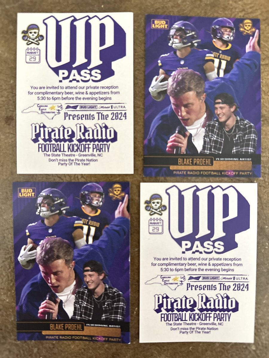 🚨FREE BEER FRIDAY🚨
RT &amp; FOLLOW <a href="/PR927FM/">Pirate Radio ☠️</a> for a chance to win this awesome prize package that includes
-FOUR VIP Passes to the Pirate Radio Party
-15-Pack of Purple &amp; Gold Bud Light 
-Over $100 in gift cards 
21 &amp; older only #Stations4Winners🏴‍☠️