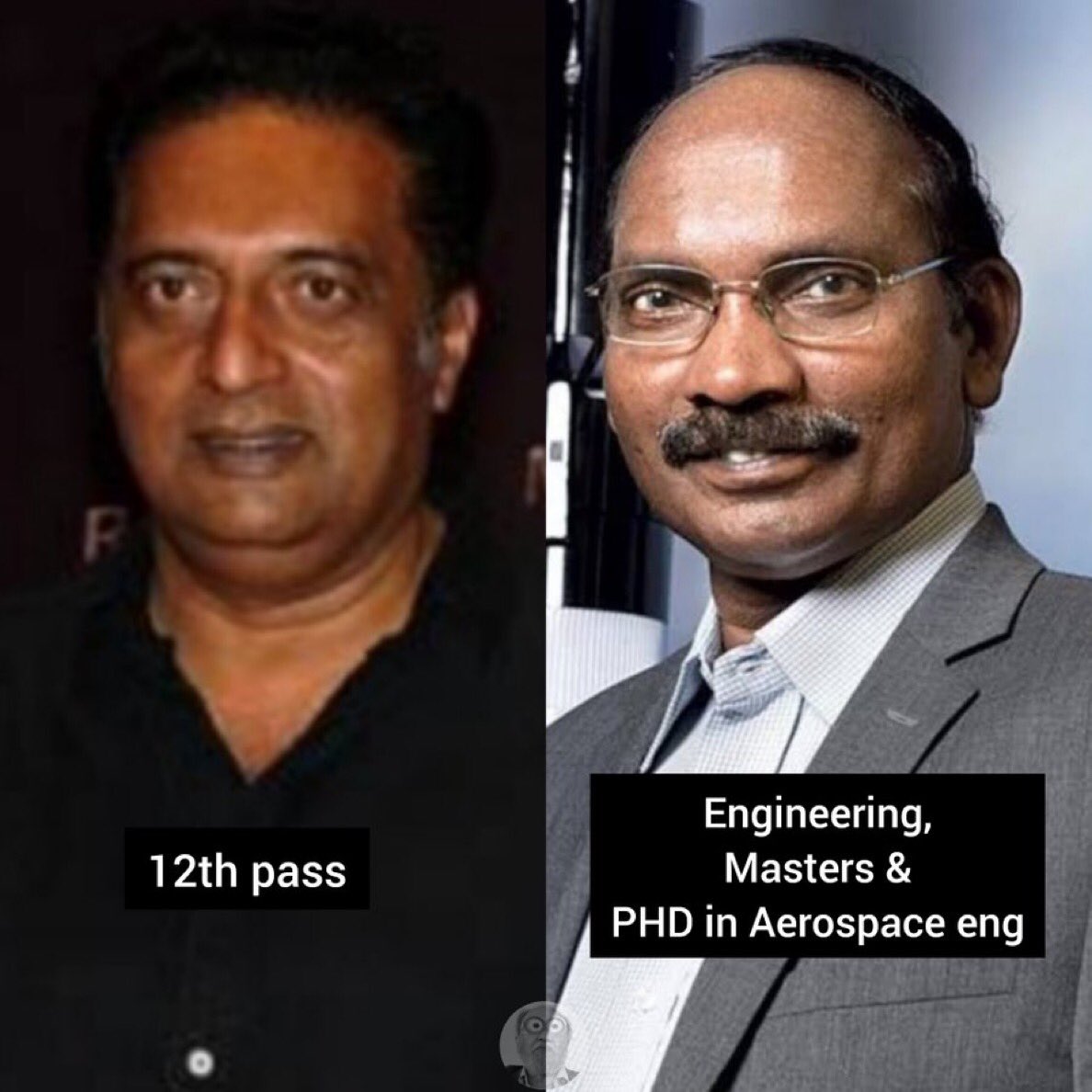 AmitLeliSlayer's tweet photo. Remember almost iIIiterate @prakashraaj made fun of Chandrayan 😂😂

#JustAsking https://t.co/bn6tUFE8k6