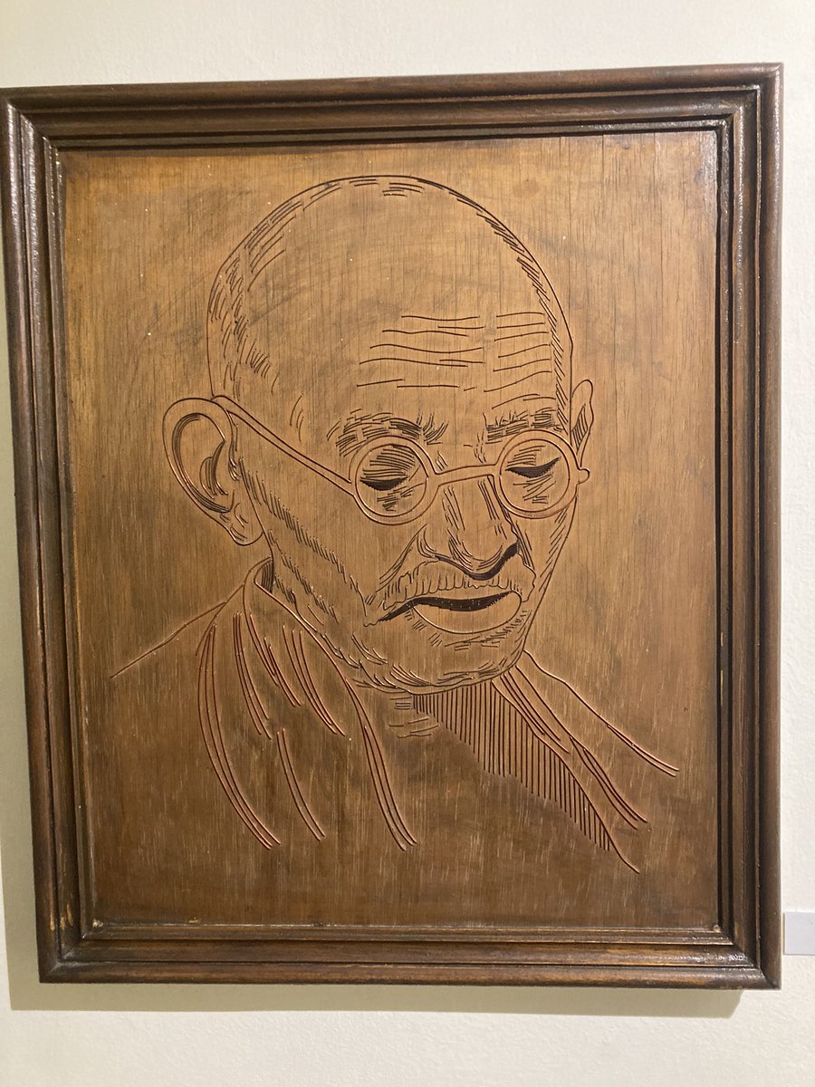 なんかこんな場所行ってみた！
アイコンにしてるのに知らないこと多かった♪
国立ガンディー博物館にて