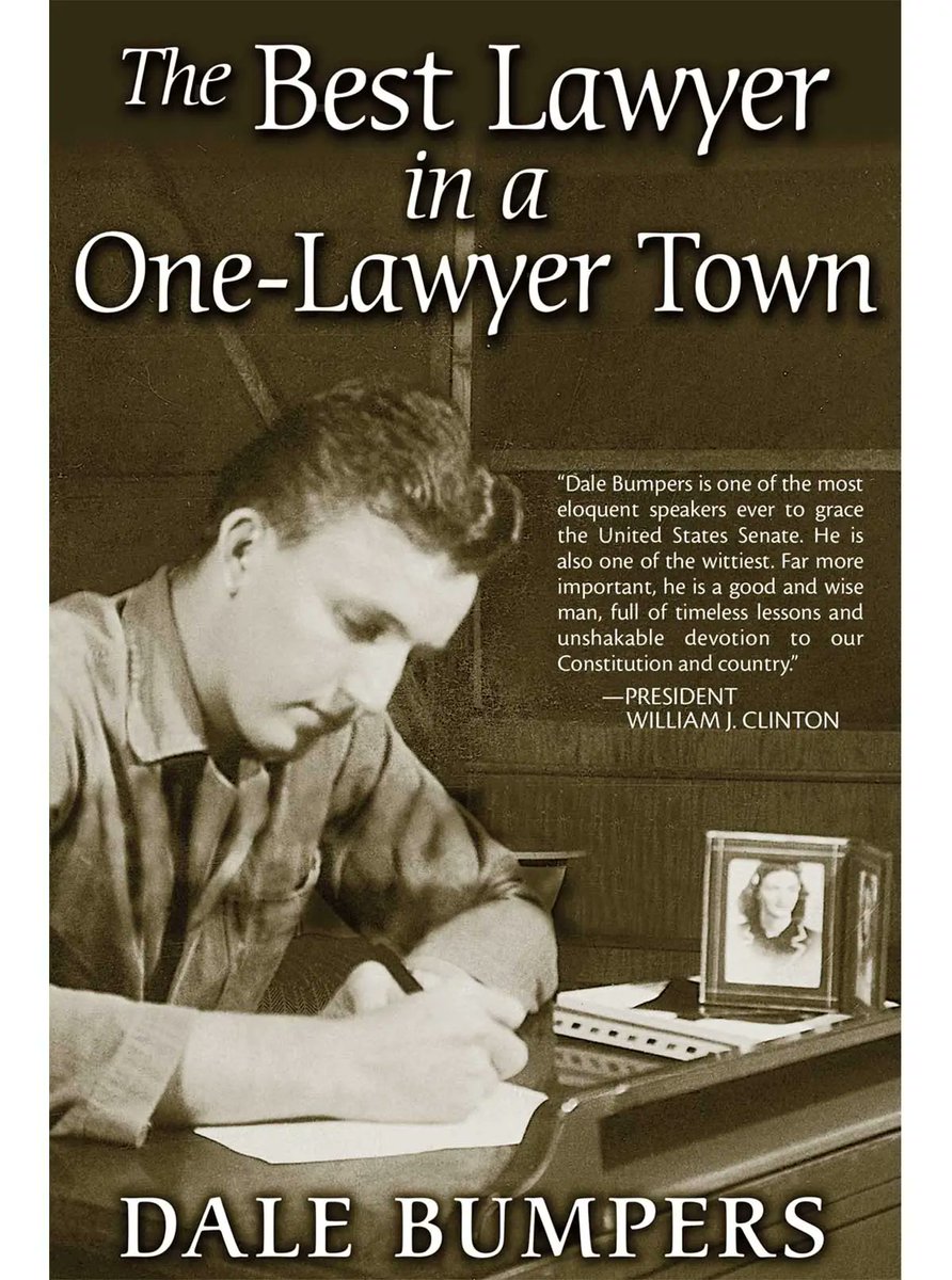 #OnThisDay in 1954, the small community of Charleston, Arkansas, admitted 11 Black students, becoming the first in the former Confederacy to end segregation in its schools. Dale Bumpers served as legal counsel and went on to become governor and U.S. senator. He wrote a memoir