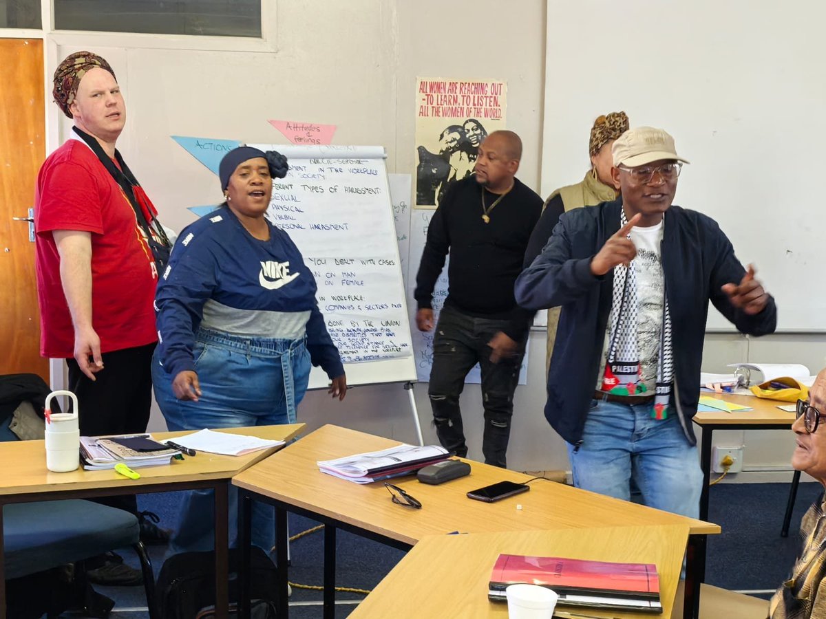 _cosatu's tweet image. #COSATU affiliated trade unions comppleted the Women and Gender Development in Trade Unions course in Cape Town with participants discussing Gender theory and #GenderAnalysis #GenderStruggle #EqualPay