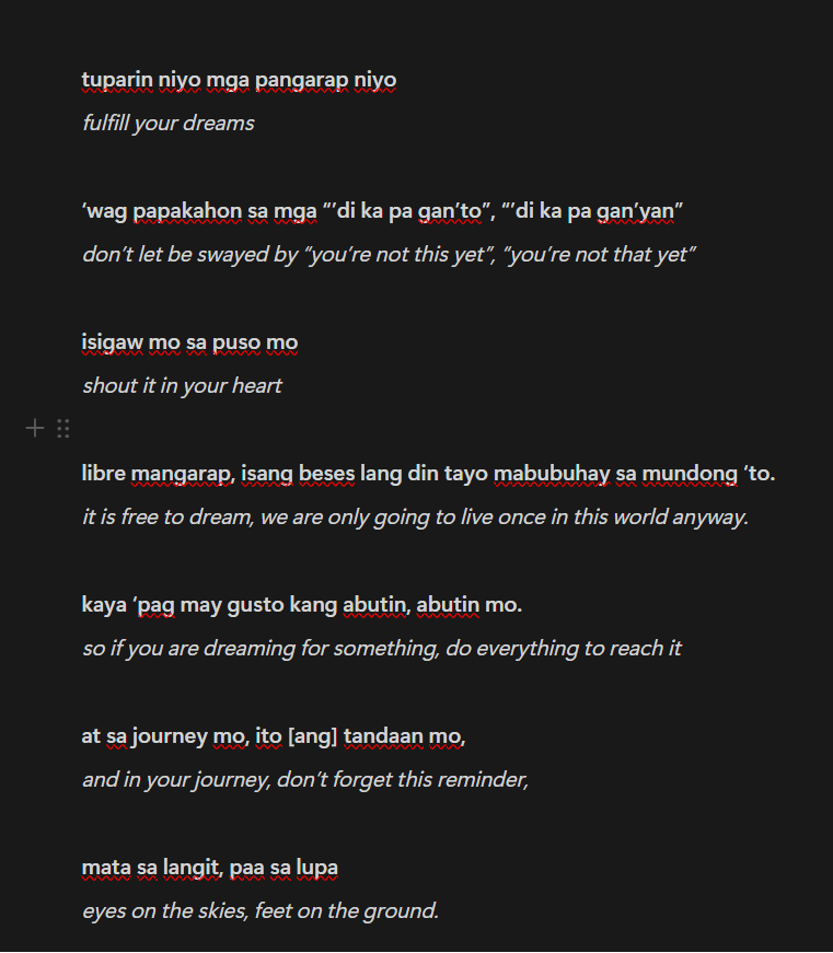 perchance a tear was shed when I read mo's message. I translated it for international mitches and magiliws.