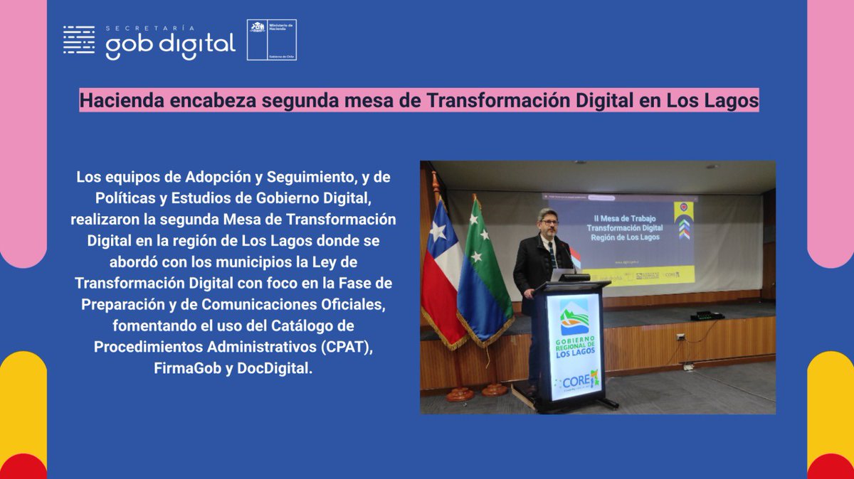 #SGDComunica ➡️ En este boletín destacamos la firma del MoU entre #Chile y #Brasil, y el lanzamiento de kit para estandarizar el diseño de plataformas web de gobierno. 

¡Seguimos avanzando por un Estado + confiable, ágil y eficiente! 🚀🇨🇱