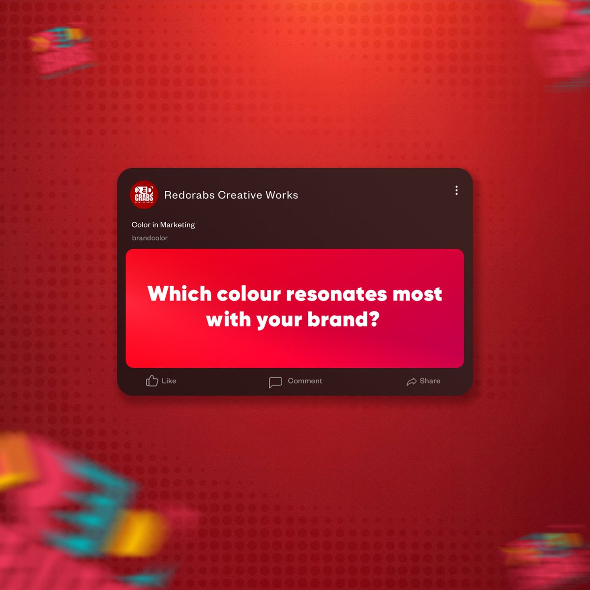 redcrabs143's tweet photo. Colors speak louder than words!
Discover how different hues evoke emotions, shape perceptions, and influence brand success.
See which color resonates with your brand and make a lasting impression.  
#marketingmagic #colorimpact #marketing #colourpsychology #strategy #branding https://t.co/sHC6a1uAqe