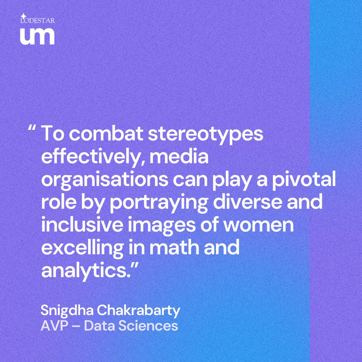 Lodestar UM (@lodestarum) on Twitter photo Snigdha Chakrabarty, Associate VP - Data Sciences at Lodestar UM, has been featured in Social Samosa’s #Superwomen Edition 2024 of THE PULSE magazine, contributing to an insightful discussion on breaking gender stereotypes in media & analytical roles. <a href="/Social_Samosa/">Social Samosa</a> <a href="/IPGMBIndia/">Mediabrands India</a> Snigdha Chakrabarty, Associate VP - Data Sciences at Lodestar UM, has been featured in Social Samosa’s #Superwomen Edition 2024 of THE PULSE magazine, contributing to an insightful discussion on breaking gender stereotypes in media & analytical roles. <a href="/Social_Samosa/">Social Samosa</a> <a href="/IPGMBIndia/">Mediabrands India</a>