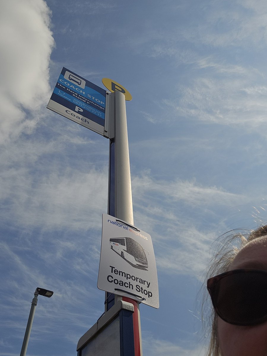 #national express where are you . You're very late at Portsmouth  Stop P.  45 mins late