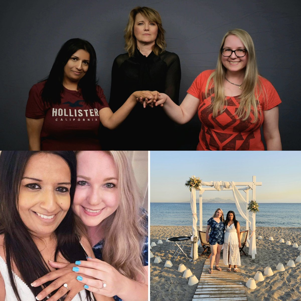 HBrookePhoenix's tweet photo. SHE SAID YES!!! 😍💍☀️😎 Thank you SO much @RealLucyLawless for covertly giving us Xenites your blessing without my new fiancée @834KO1 finding out😂. You did it JUST right. It means everything!!! 

Proposed in Kos, Greece 11th Aug 2024
@comicconmidlands #telfordcomiccon #xenites https://t.co/xSUUS6tyHZ