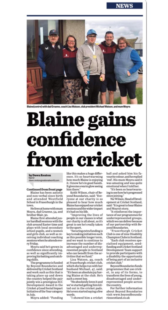 fraserburghcc (@fraserburghcc) on Twitter photo So pleased to be able to help πͺππ<a href="/NESCricket/">North East Scotland Cricket</a> <a href="/CricketBeyond/">Beyond Boundaries π</a> <a href="/LordsTaverners/">Lord's Taverners</a> <a href="/CS_Development/">Cricket Scotland Clubs and Communities</a> <a href="/LLAberdeenshire/">Live Life Aberdeenshire</a> <a href="/ActiveScotGov/">Active Scotland</a> <a href="/SDS_sport/">Scottish Disability Sport</a> <a href="/ASAberdeenshire/">Active Schools & CSH Aberdeenshire</a> <a href="/CricDevTrustSco/">CricketDevTrustScot</a> <a href="/BBCNorthEast/">BBC North East Scot</a> <a href="/northsound1/">Northsound 1</a> <a href="/ICC/">ICC</a> <a href="/sue_strachan/">sue strachan (she/her) π</a> <a href="/SkyCricket/">Sky Sports Cricket</a> <a href="/cricexec/">cricexec</a> <a href="/cricbuzz/">Cricbuzz</a> <a href="/sportscotland/">sportscotland</a> #awatheburry So pleased to be able to help πͺππ<a href="/NESCricket/">North East Scotland Cricket</a> <a href="/CricketBeyond/">Beyond Boundaries π</a> <a href="/LordsTaverners/">Lord's Taverners</a> <a href="/CS_Development/">Cricket Scotland Clubs and Communities</a> <a href="/LLAberdeenshire/">Live Life Aberdeenshire</a> <a href="/ActiveScotGov/">Active Scotland</a> <a href="/SDS_sport/">Scottish Disability Sport</a> <a href="/ASAberdeenshire/">Active Schools & CSH Aberdeenshire</a> <a href="/CricDevTrustSco/">CricketDevTrustScot</a> <a href="/BBCNorthEast/">BBC North East Scot</a> <a href="/northsound1/">Northsound 1</a> <a href="/ICC/">ICC</a> <a href="/sue_strachan/">sue strachan (she/her) π</a> <a href="/SkyCricket/">Sky Sports Cricket</a> <a href="/cricexec/">cricexec</a> <a href="/cricbuzz/">Cricbuzz</a> <a href="/sportscotland/">sportscotland</a> #awatheburry
