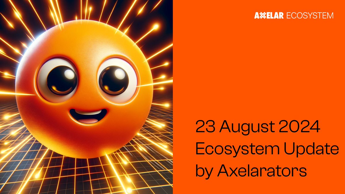 Axelar Ecosystem (@axl_ecosystem) on Twitter photo 1/ Multichain is the Gwei... The Axelar Ecosystem is expanding, working on solving liquidity fragmentation and unlocking interoperability for builders 🧡 🦾
TL;DR:
🟠 <a href="/LidoFinance/">Lido</a> <> <a href="/BNBCHAIN/">BNB Chain</a> powered by <a href="/wormhole/">Wormhole</a> & <a href="/axelar/">Axelar Network</a>
🟠 Building w/ <a href="/OpenZeppelin/">OpenZeppelin</a> on EVM interoperability 1/ Multichain is the Gwei... The Axelar Ecosystem is expanding, working on solving liquidity fragmentation and unlocking interoperability for builders 🧡 🦾
TL;DR:
🟠 <a href="/LidoFinance/">Lido</a> <> <a href="/BNBCHAIN/">BNB Chain</a> powered by <a href="/wormhole/">Wormhole</a> & <a href="/axelar/">Axelar Network</a>
🟠 Building w/ <a href="/OpenZeppelin/">OpenZeppelin</a> on EVM interoperability