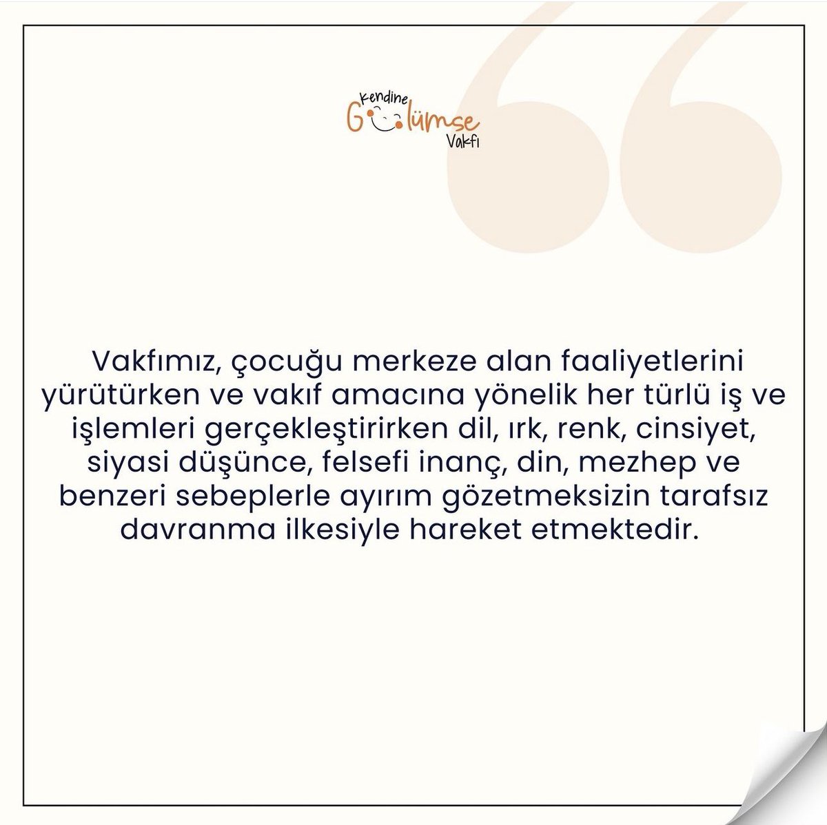 KendineGulumse's tweet photo. Vakıf olarak çocukların üstün yararını önceliklendirmeyi ve bu kapsamda çocuğu ilgilendiren her türlü kararda çocuk katılımı sağlamayı hedeflemekteyiz.

Elif BABAN
Hukuk Koordinatörü ve İnsan Hakları Temsilcisi https://t.co/9lMSvtup9n