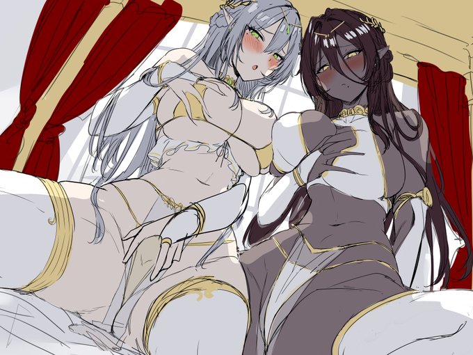 えっちなエルフのお姉さん 