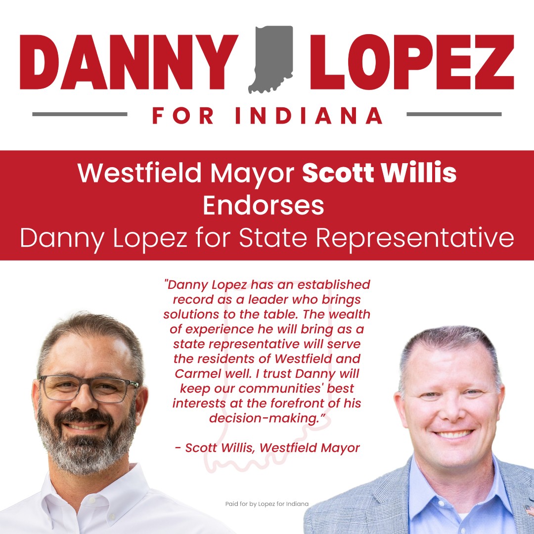 Scott Willis has spent his entire career serving his country and our communities. I’m honored to have his support and look forward to working alongside him!
