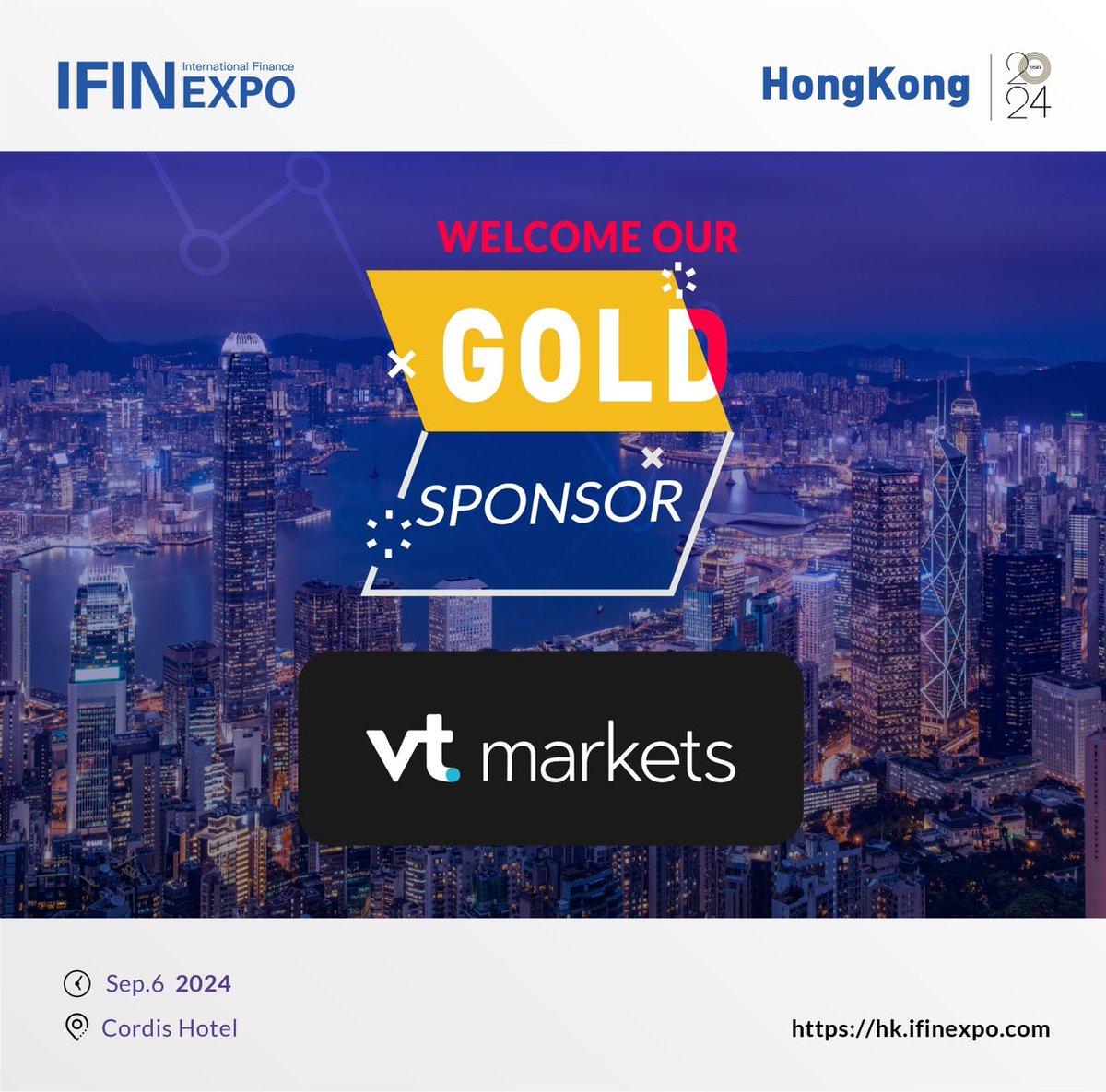 ifinexpo's tweet photo. We are excited to announce @vtmarketsglobal as our Gold Sponsor for the upcoming Hong Kong Expo! 🌟

VT Markets, a trusted multi-asset broker offering a comprehensive trading solution, VT Markets empowers modern traders to seize market opportunities.
#HongKongExpo #GoldSponsor https://t.co/d7GR8A80o8