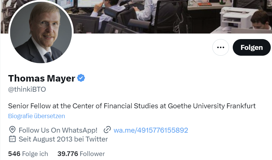 fvs_ri's tweet photo. ACHTUNG: In eigener Sache. Unser Gründungsdirektor Thomas Mayer ist von einem Identitätsbetrug betroffen. Das ist kein Account von ihm. @XDACH wie ist das bei einem verifizierten Account möglich? Bitte umgehend sperren! https://t.co/sNjDjVQZu6