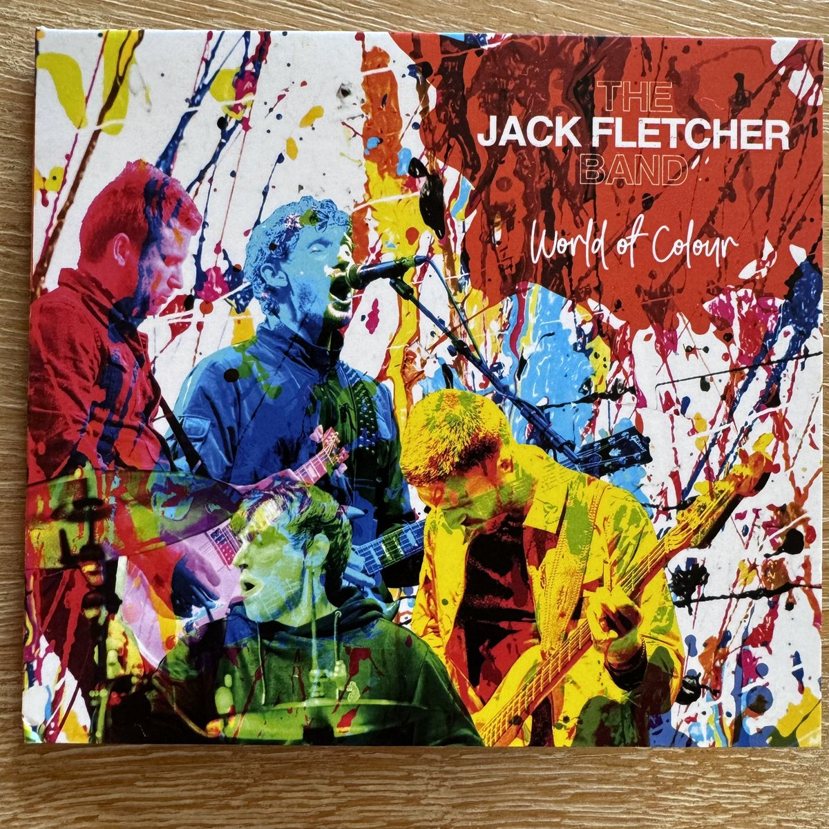 MarkSmales's tweet photo. My mate the Postman delivered today “World of Colour” by @jackfband Support #NewMusic go & see your new Favourite band. #keepmusicalive https://t.co/1XjIAaBFIL