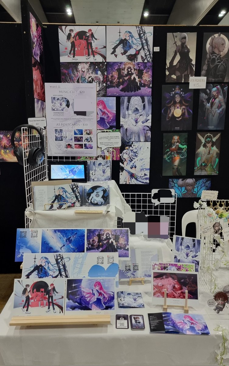 At #Animaga2024 Table 139 - see you guys tomorrow and Sunday!