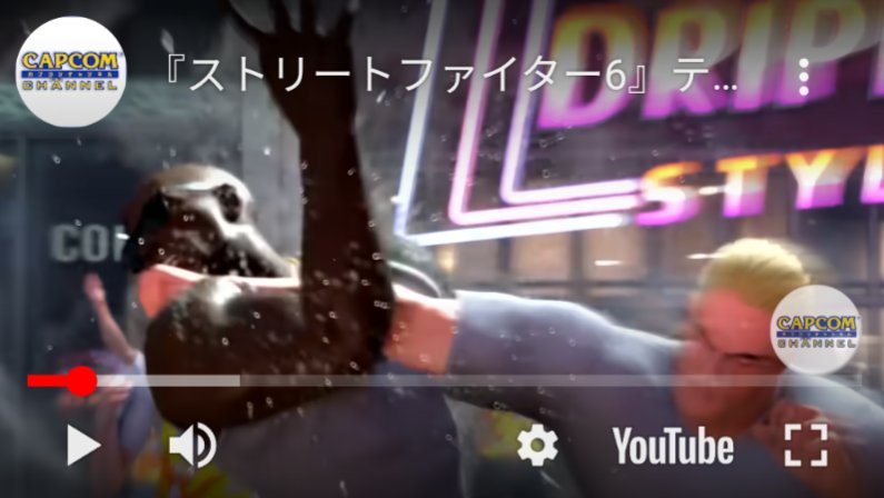 kaitterZ's tweet photo. スト６のテリー強そう！懐かしさ溢れ出るトレーラーだった。
冒頭のシーンがチャンピオンエデションなのも感動した！

＃スト６ https://t.co/IdDvdK5d8B