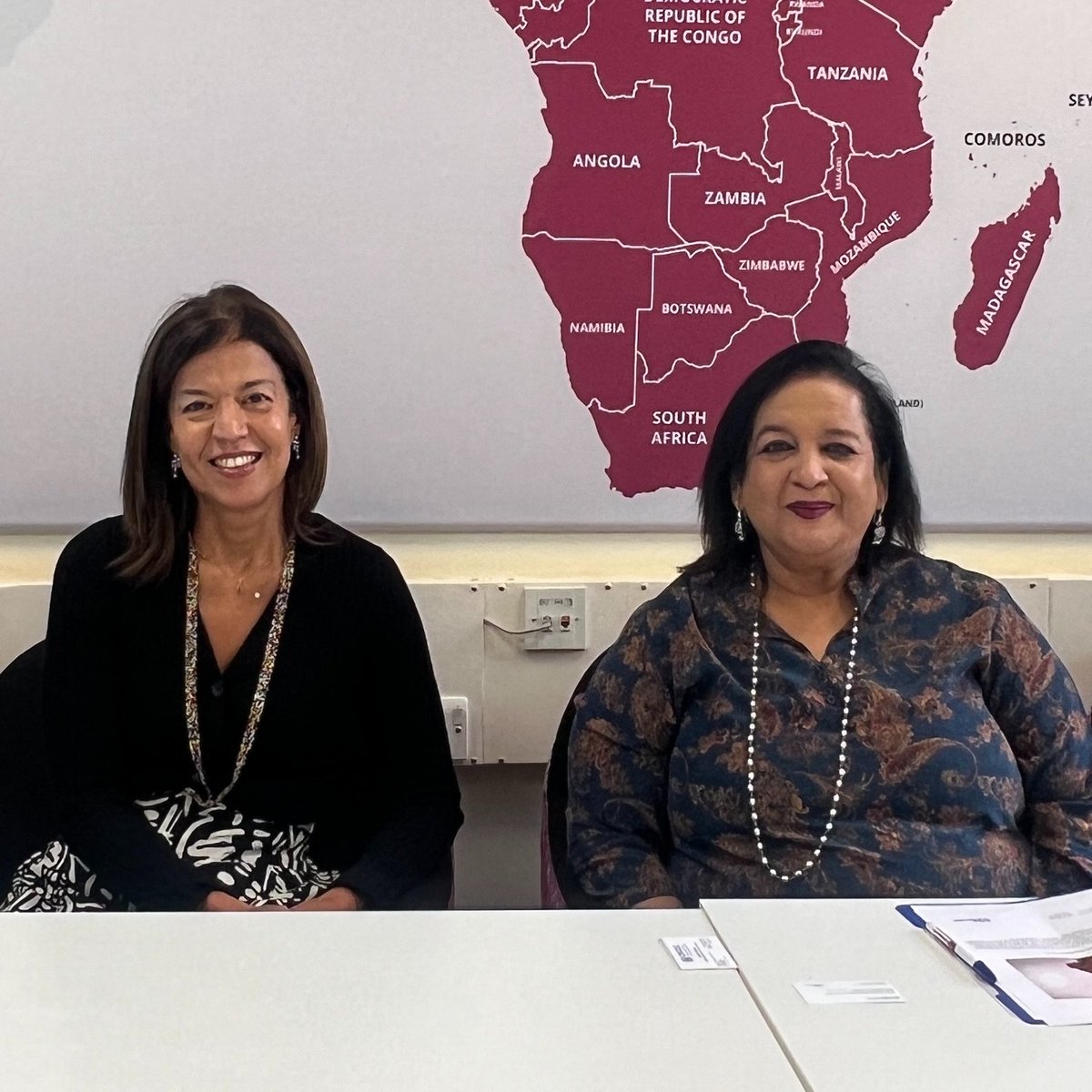 A productive first meeting between <a href="/UNOPS/">UNOPS</a> Africa Regional Director, Ms. <a href="/dal_goncalves/">Dalila Alexandra RAMOS MOREIRA GONCALVES</a> &amp; <a href="/UNODC_EA/">UNODC Eastern Africa</a>  Eastern Africa Director and Regional Representative, Ms. <a href="/MittalAshita/">Ashita Mittal</a>. Looking forward to future collaborations.