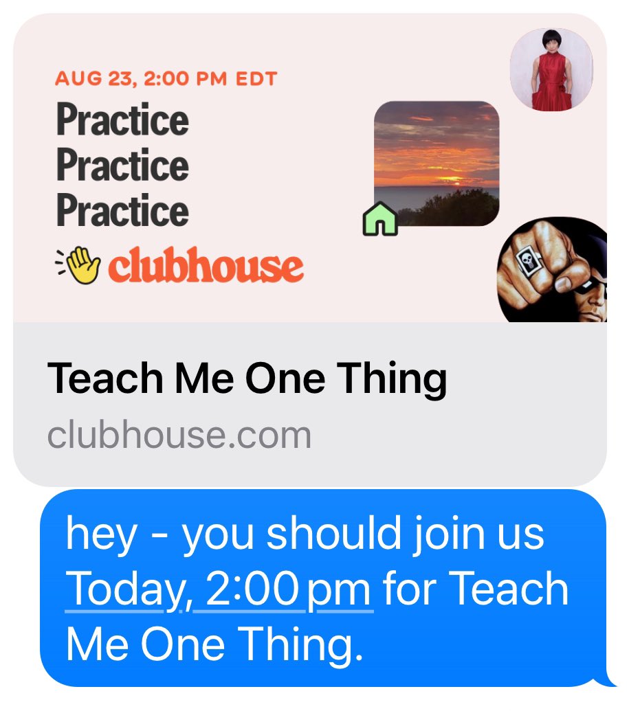 It’s Friday! At 2 pm EST, we will talk about smartphone video, film, learning and fun things on Clubhouse. Stop by! 

#smartphone #filming #video