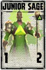 Today's #Inscryption card is: The Junior Sage.