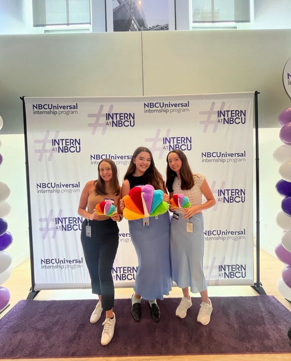 merrillcollege's tweet photo. Journalism doesn't stop over the summer! Merrill students were interning all over — in national and regional markets alike! Check out what some of our talented students were up to during their break. 😎 https://t.co/B0A98m3hlE