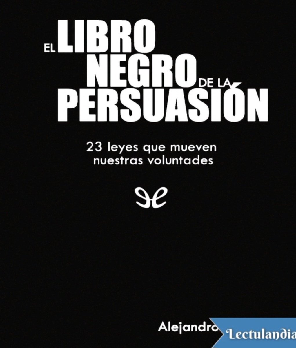 juangaleanorey's tweet photo. El Libro Negro de la Persuasión 
⬇️
https://t.co/I7u68IMWOW https://t.co/8PSTXVAHqA