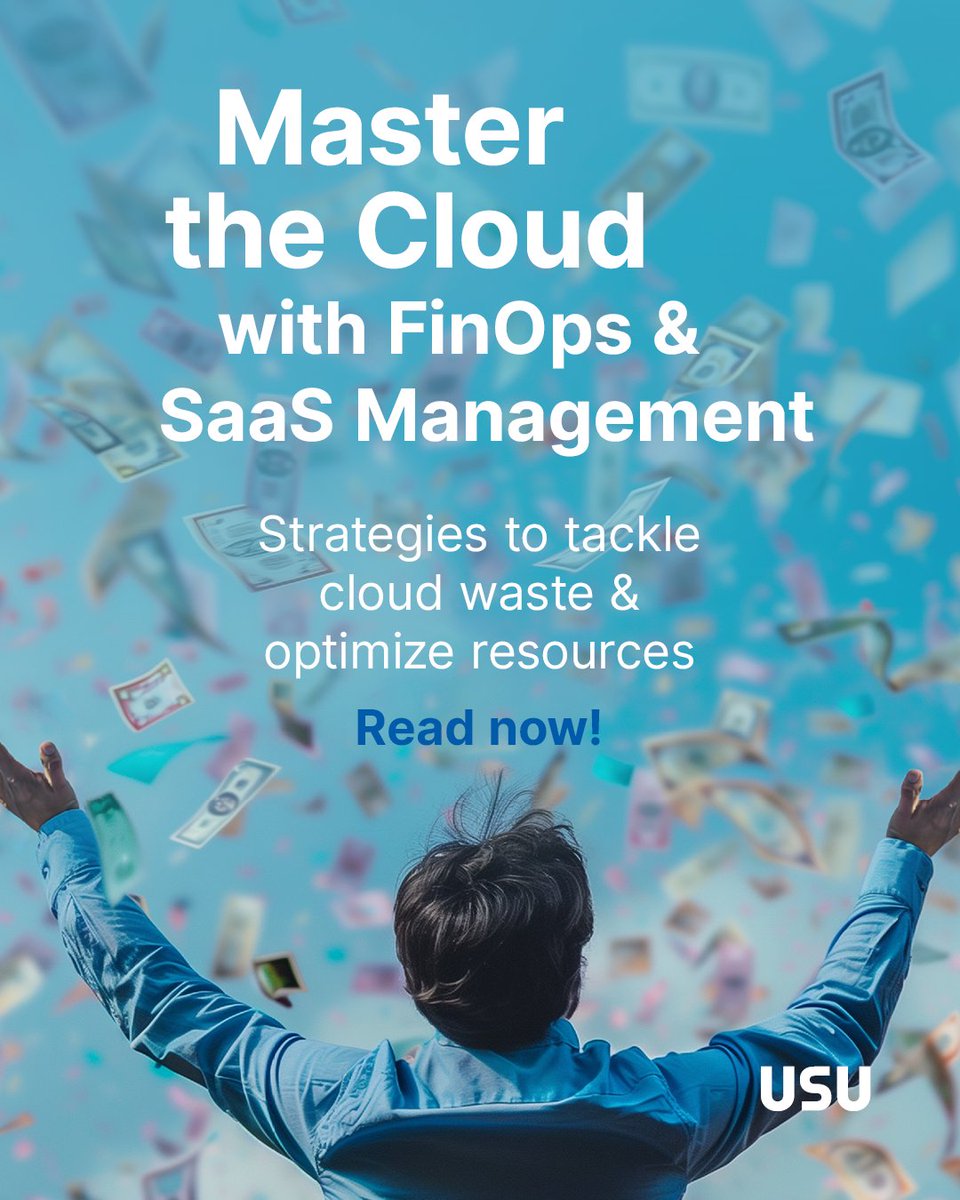 robbieplourde's tweet image. Don&apos;t let your cloud costs get out of hand.
Check out these proven strategies to tackle cloud waste and maximize value. eu1.hubs.ly/H0bWfvV0
Master cloud FinOps with SaaS management today!

#USUSolutions #SaaSManagement #FinOps