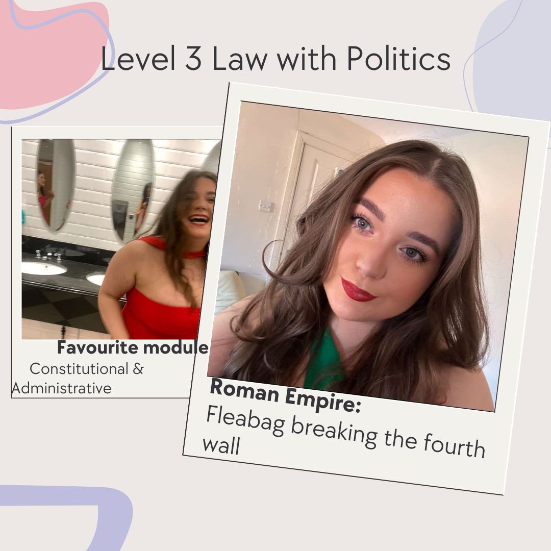 Meet the Committee!

Introducing your Events Officer of the Law Society 2024/2025, 
Ellie- Jo Taylor !