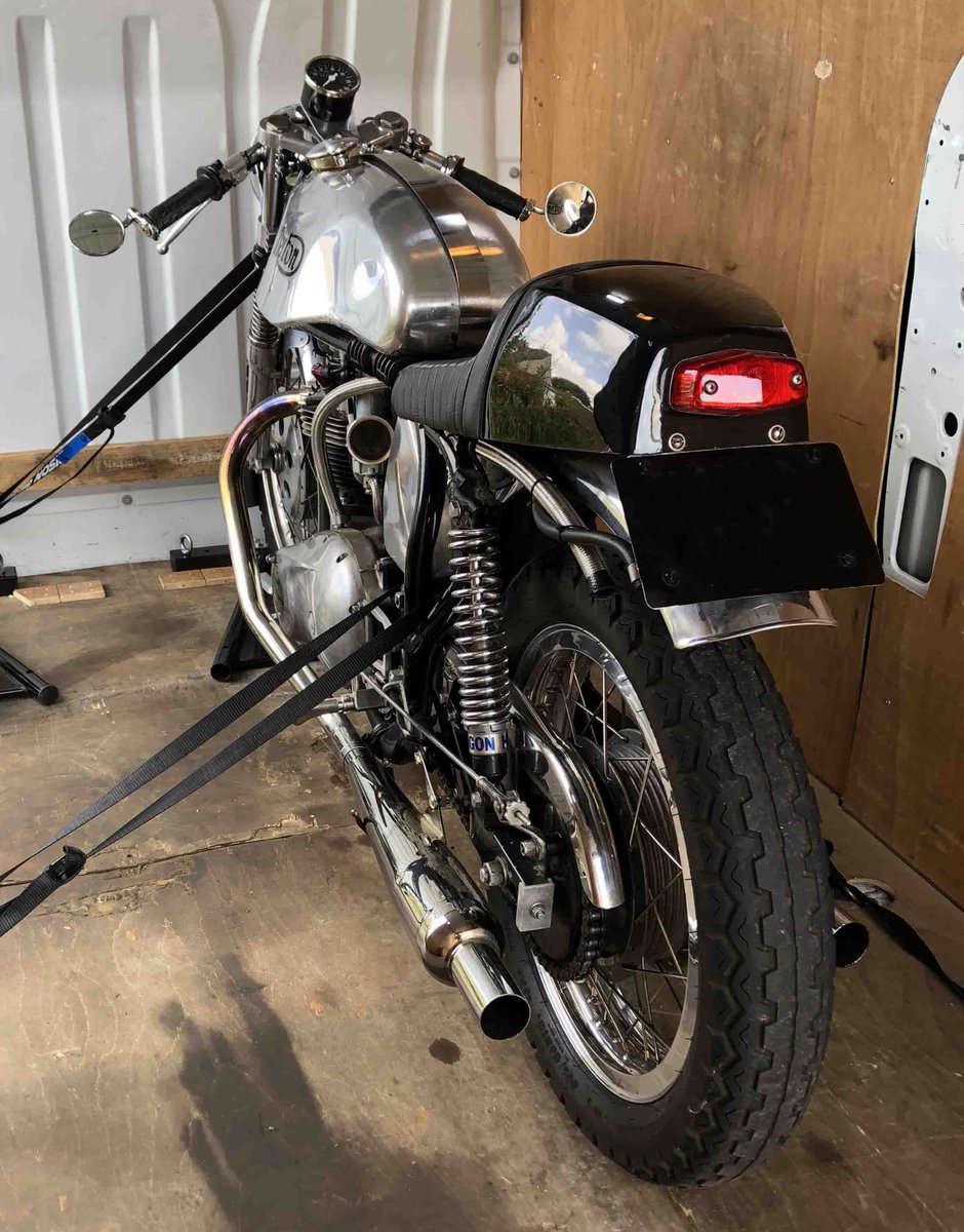 DeliveryAtlas's tweet photo. Triton 650. Some days are better than others. A true Cafe Racer. Who wouldn't want one? 

#AtlasMotorcycles #AtlasMotorcycleDelivery #MotorcycleDelivery #MotorcycleTransport #TritonMotorcycles https://t.co/HSfdUDhrnM