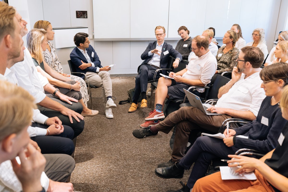 VGreentech's tweet photo. Earlier this week, we gathered a group leaders critical for enabling Sweden to reach climate targets in agriculture.
The interest for feed additives is high. After the workshop, 92% of participants believed feed additives will be used at large scale in Sweden by 2030.* https://t.co/vSBDRWJg5N